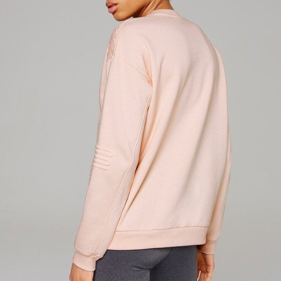 Ivy PARK Baby Pink Corded '04' Sweatshirt - Picture 10 of 11